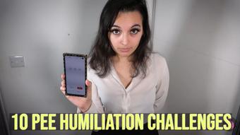 10 Pee Humiliation Challenges (Summer Fox)