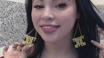 Trying on Earrings (PrincessDi)