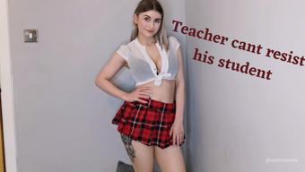 Teacher cant resist his student (Isla White)