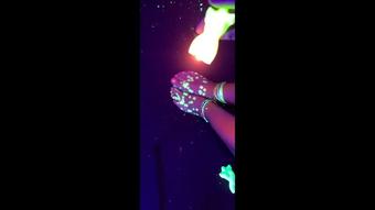 Feet Wax Play Part 1 (KittyUV)