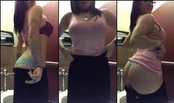 sexy aymee in the school bathroom before class (sexy_aymee)