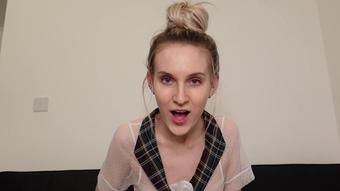 Mommy Joi Face Tummy Dirty Talk Jerking (Sofie Skye)
