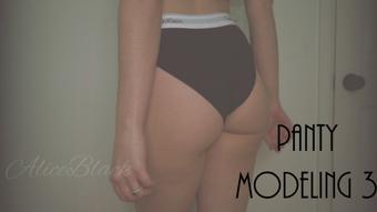 Panty Modeling 3 - Apr 23, 2020 (AliceBlack)