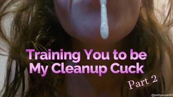 Training You to be My Cleanup Cuck Part 2 (Lizzymaestro)