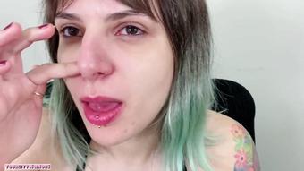 Nose Fingering Boorgers And Snot Eating (Lily Ann X)