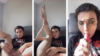 Finger fuck and cum yum (Cyber Skye)