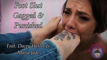 Foot Slut Gagged & Punished MOV - June 09, 2022 (BarefootAcademy)