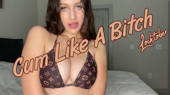 Goddess Evelyn Cum Like A Bitch Locktober (Goddess Evelyn)