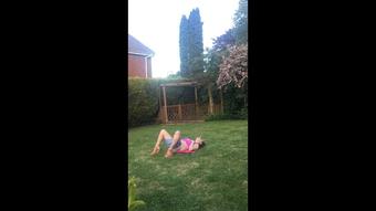 Pussy Play in the Middle of the Garden (SuzieLove212)