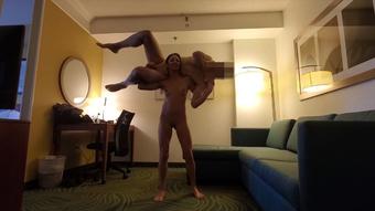 Naked Lift & Carry Handjob 160# Man - November 30, 2021 (Lora Cross)