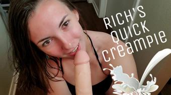 Rich's Quick Creampie (Miss Malorie Switch)