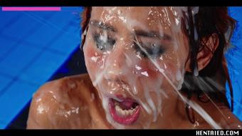 My Siri loses water everywhere (hentaied)