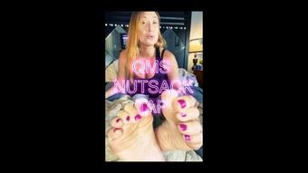 Queenmothersoles Nutsack Foot Tap (QueenMotherSoles)