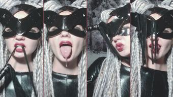CatWoman cosplay - Ahegao and slaps - Jul 25, 2020 (Lil cosplay slut)
