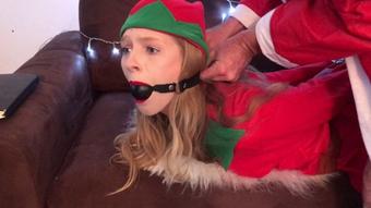 Kwgirlx Naughty Elf Gets Gagged And Spanked (kwgirlx)