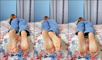 camilavil 12 05 2023 2869946141 Just teasing you while relaxing on the bed  (camilavil)