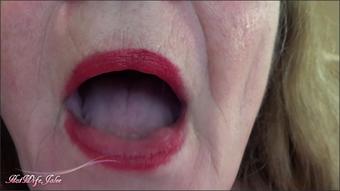 Hotwifejolee Open Mouth Tour Red Lips (HotWifeJolee)