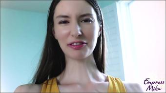 Empress Mika Tiny Sweat Slave For Giantess (Empress Mika)
