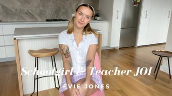 Evie Jones 4K Cheeky Sch--Lgirlteacher Joi (Evie Jones)