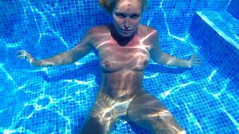 Underwater erotic and sensual cock tease (KathiaNobili)