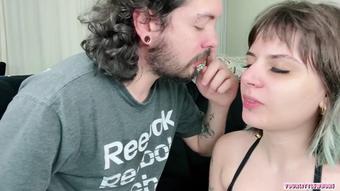 Nasty Snot Swallowing (Lily Ann X)