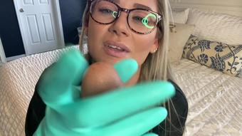 Dish Glove And Tickling Hj (LauranVickers)