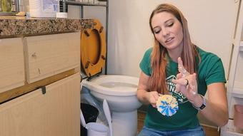 Humiliating toilet slavery and treats - Oct 16, 2022 (Lanalocks)