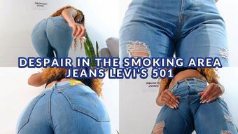 DESPAIR IN THE SMOKING AREA JEANS LEVIS 501 (lissadollhot)