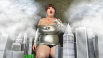 Accidental giantess - TEASER (RoxanneMiller)