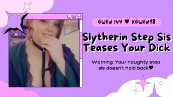 Slytherin Step Sis Teases Your Dick - October 31, 2022 (xGwen Ivy)