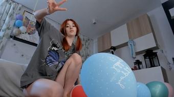 Burst my balloons after bday party - Jun 13, 2023 (Anna_Prince)