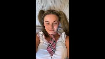 Sweet School Masturbation POV (Tiffanybabe01)