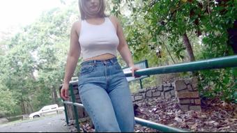 Stalking Galas in Vintage 80s Levi Jeans - Oct 10, 2018 (Galas Looner)