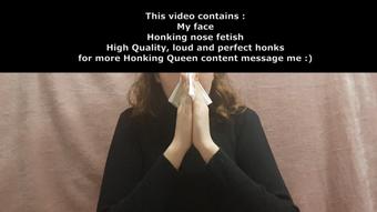 LOUD HONKING NOSE BLOWING  #2 - January 31, 2022 (WetSchoolGirl)