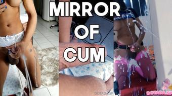 Torrent Of Cum On The Mirror (Dotadasp)