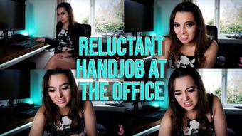Reluctant Handjob At The Office (Summer Fox)