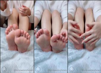 snowonshoes 10 11 2021 2270866945 oil massage asmr (snowonshoes)