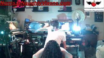 Amber Cream luvs my white dick & balls (nmjnaughtyvixens)