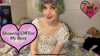 Teen Shows Her Boss What Hes Missing - Mar 13, 2022 (Zara Lee xox)