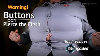 Warning Buttons Can Pierce the Flesh - January 01, 2022 (hugeboobswife)