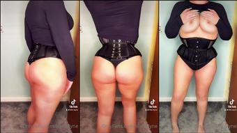 lillie.layne 23 11 2021 2281927586 Waist training is no joke. But itâs definitely worth it for these curves  (lillie.layne)