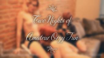River Gray Two Nights Of Amateur Orgy Fun (River Gray)
