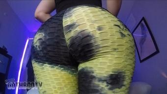 Goth Booty Yoga Pant Worship (MissGothBooty)