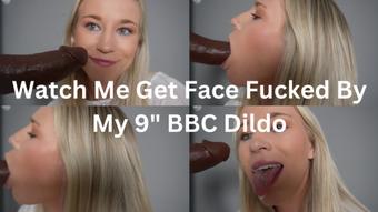 Watch Me Get Face Fucked By My 9" BBC Dildo (keeks_3005)