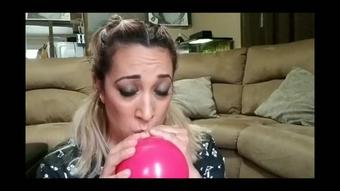 Leona Dulce Helium Belly Inflation (Leona Dulce)