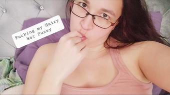 FINGERING MY WET HAIRY PUSSY - January 28, 2022 (AlleriaMystic)