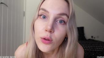 Date Ends In Making Out Virtual Kissing (Sofie Skye)
