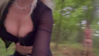 Goddess Slavena - Sexy Sadist Forest Whipping 1 (Goddess Slavena)
