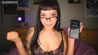 Leila Cherry Premature Ejaculator 2 Min Cum Countdown Joi (leilacherryxxx)