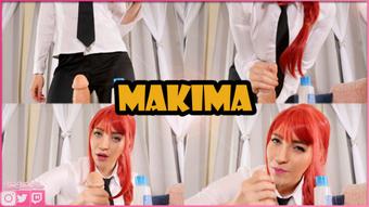 Makima's Cum Milking Handjob (MissMilaRose)